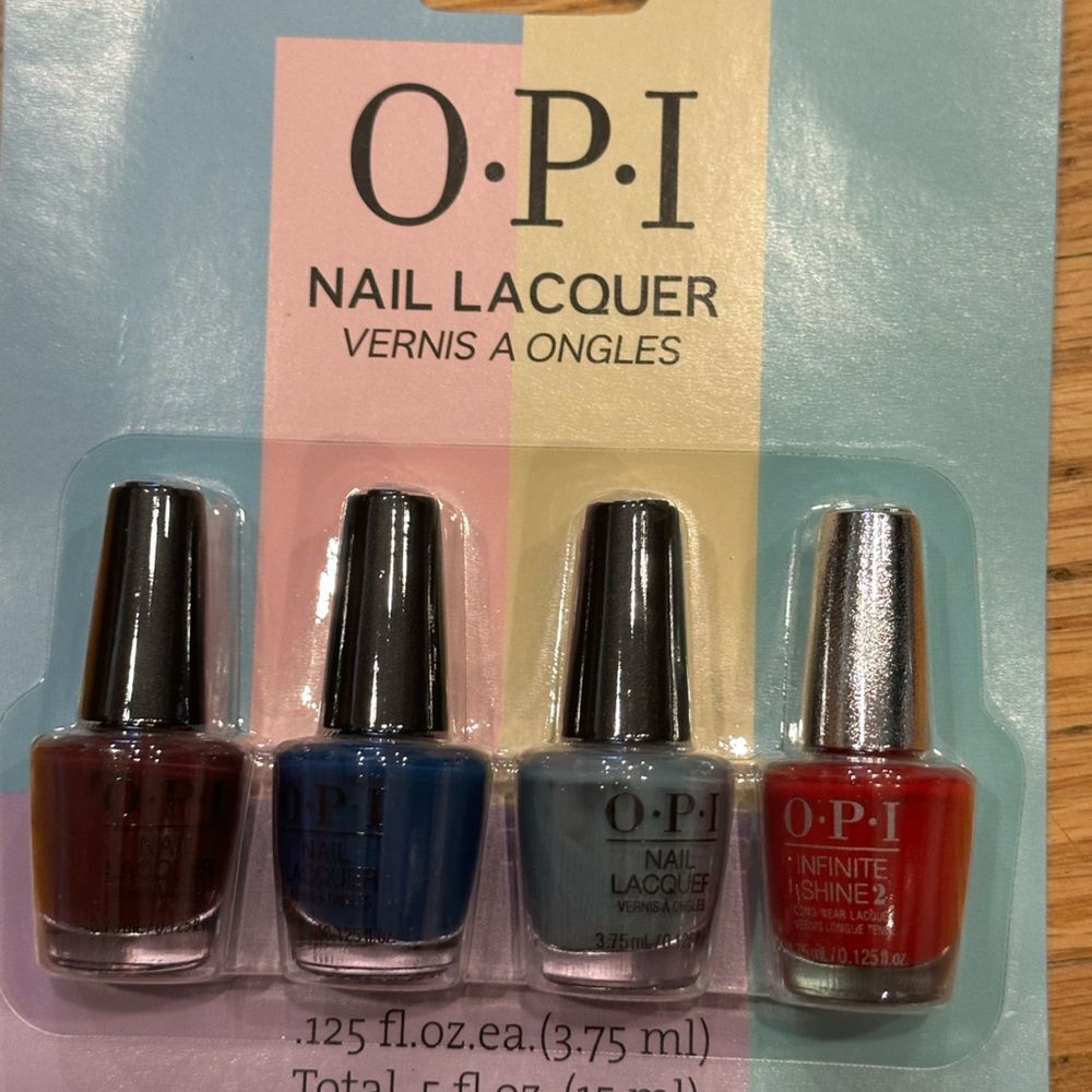 OPI Nail Lacquer Mini Gift Set Red